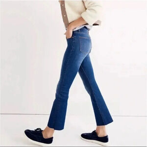 madewell Cali Demi-Boot Jeans: Raw-Hem Edition